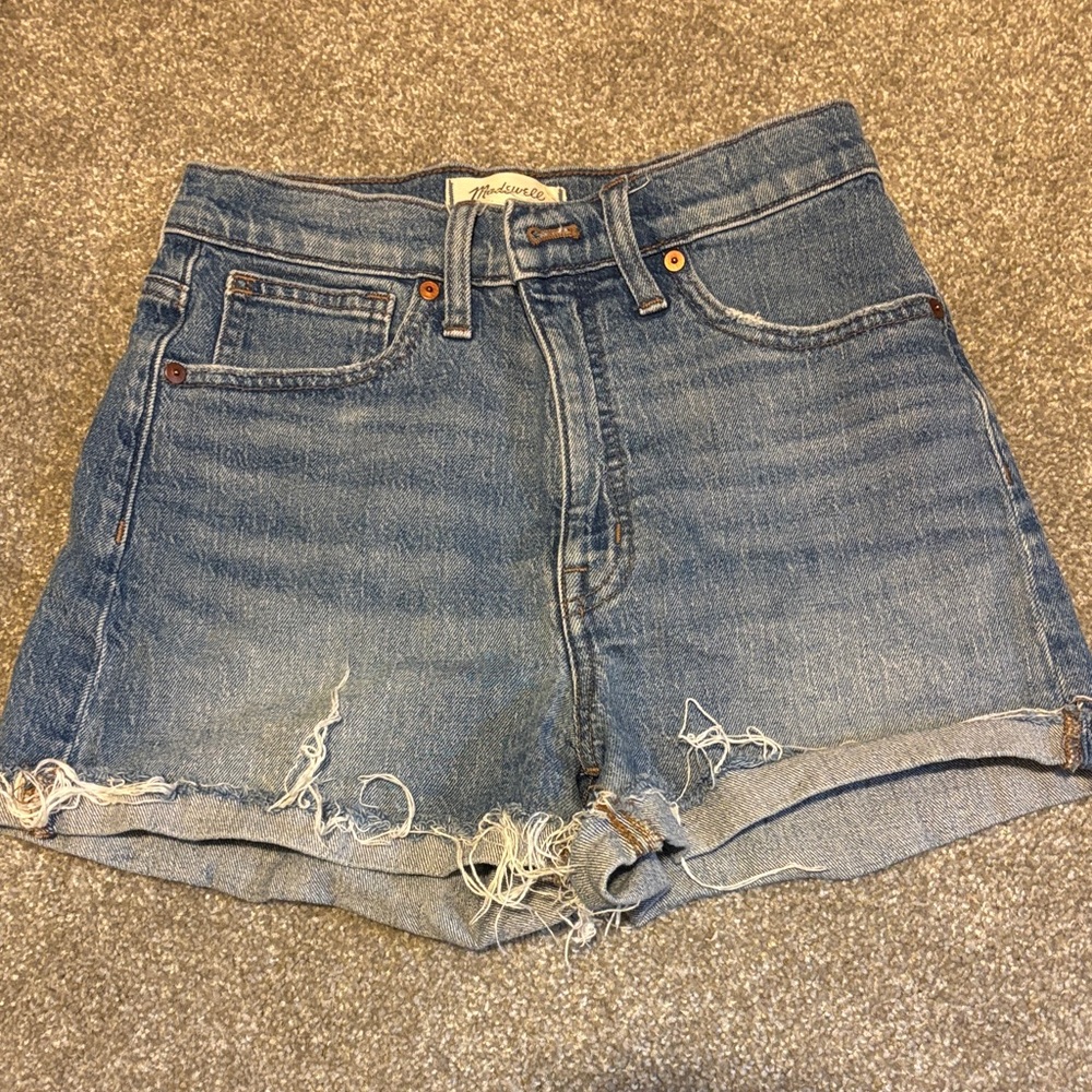 Madewell High Rise Denim Shorts (size 27/4)